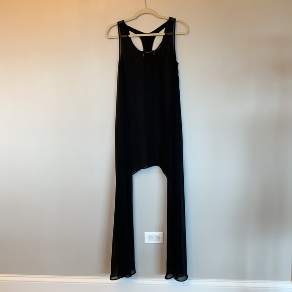 Finders Keepers racerback shirttail black dress - Picture 4 of 14